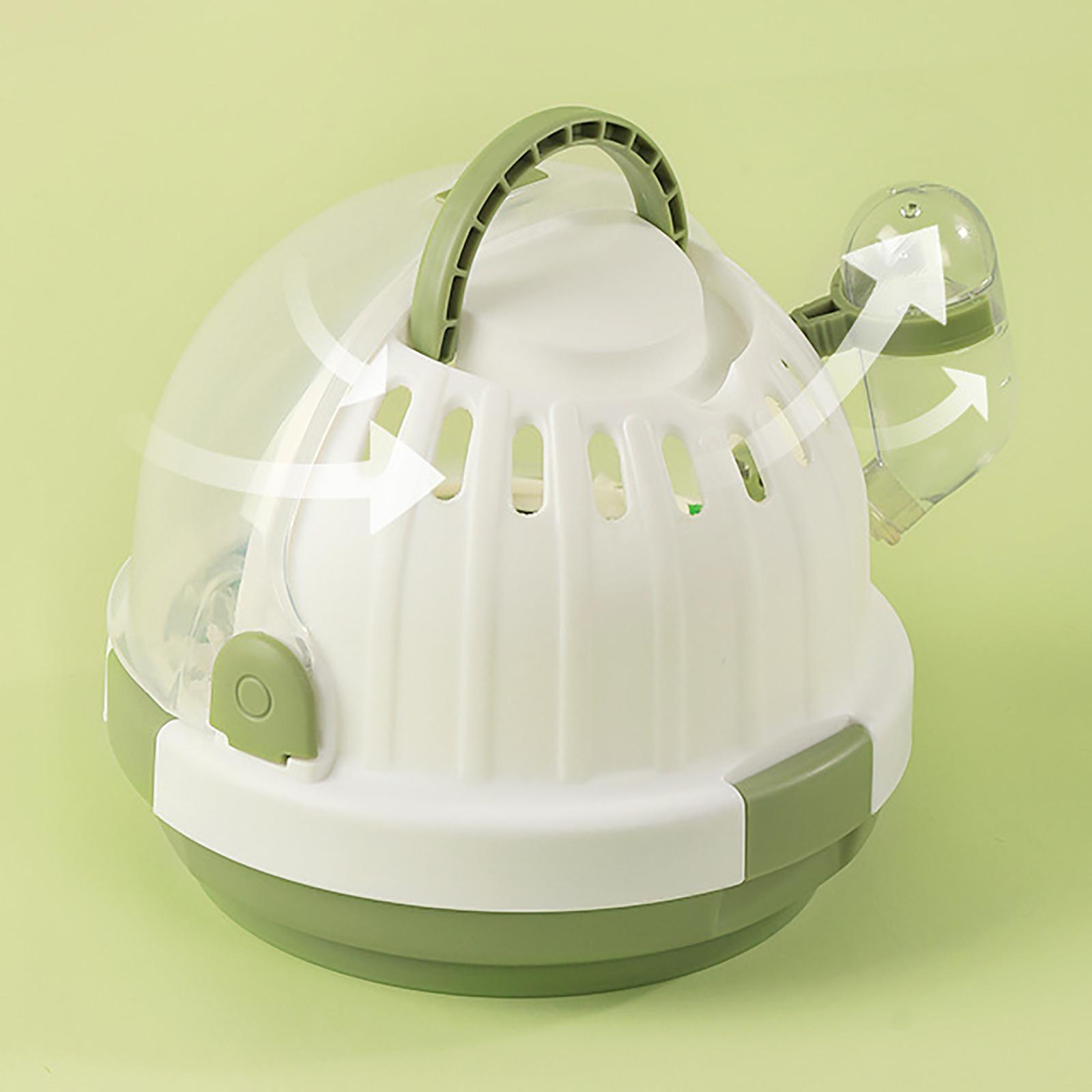 Dwarf Hamster Carrier Travel Cage Pet Supplies for Hedgehog Parrots