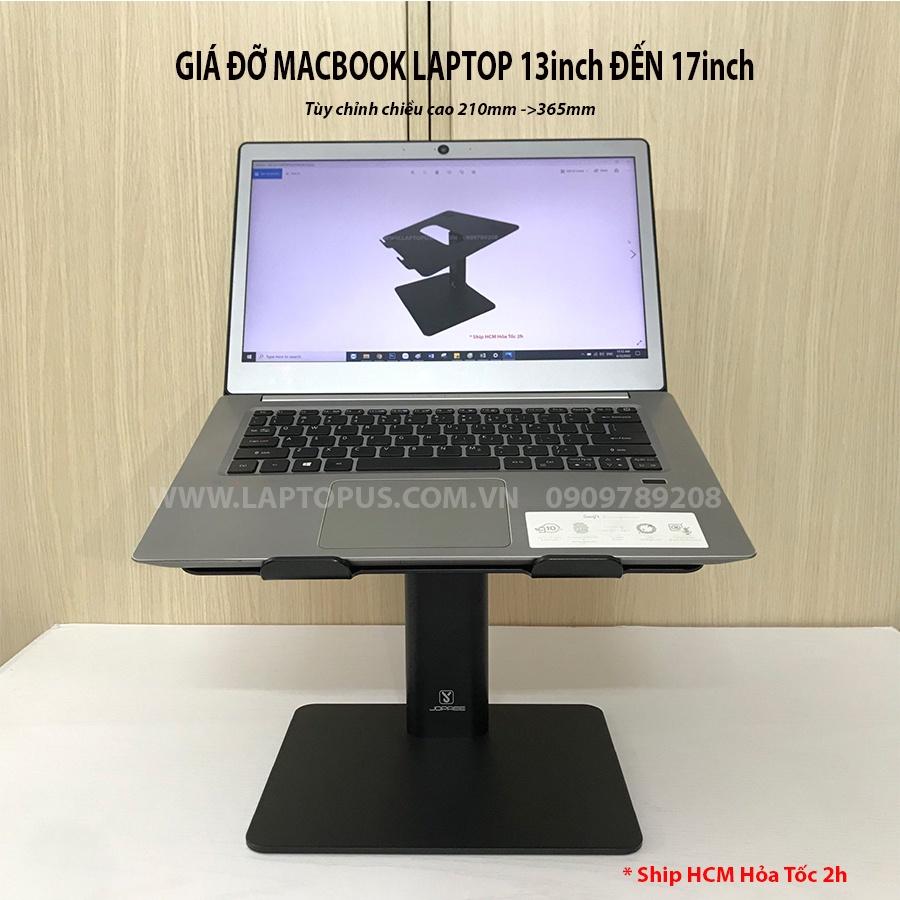 Kệ Giá Đỡ Laptop Nâng Độ Cao 14 15 17 inch Hợp Kim Nhôm