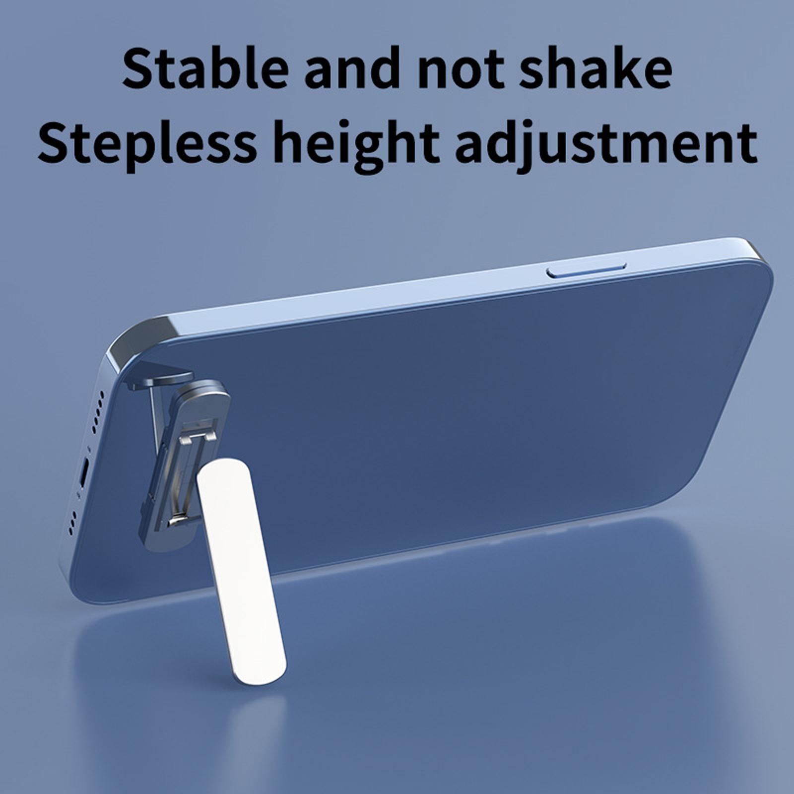 Invisible Phone Stand, Adjustable 360 Degree Rotation Portable Bracket for Desktop Travel