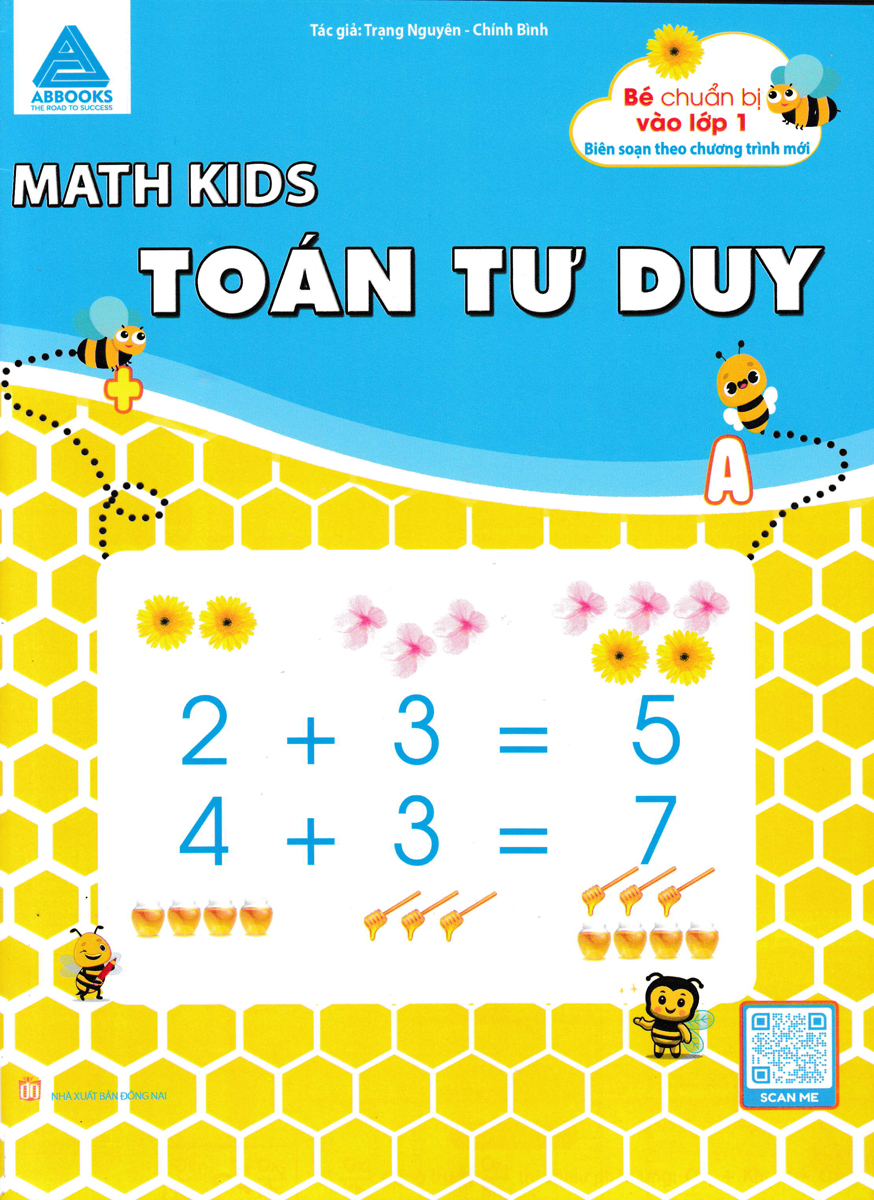 Bé Chuẩn Bị Vào Lớp 1 - Math Kids - Toán Tư Duy (Biên Soạn Theo Chương Trình Mới) _ABB