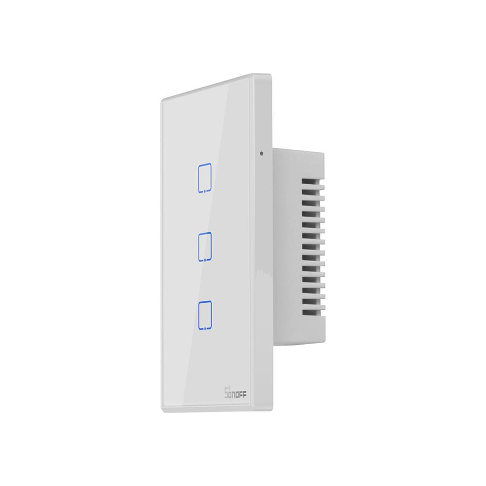 Công tắc đèn tường WiFi thông minh APP / Bộ hẹn giờ điều khiển cảm ứng SONOFF T0US3C-TX