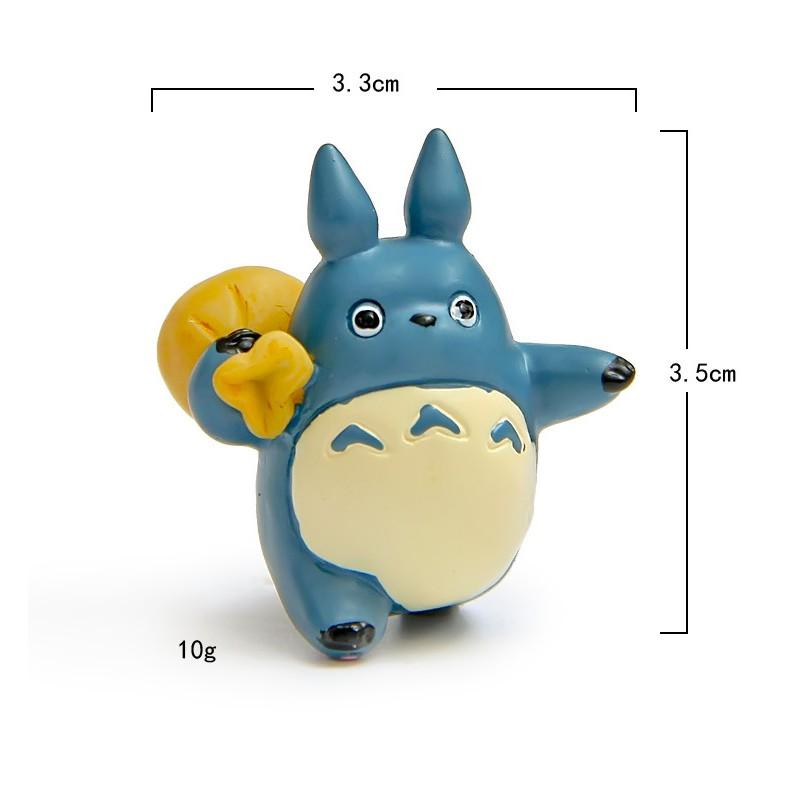 KHO-HN * Mô hình Totoro vác túi ngộ nghĩnh dễ thương cho các bạn trang trí tiểu cảnh, terrarium, DIY