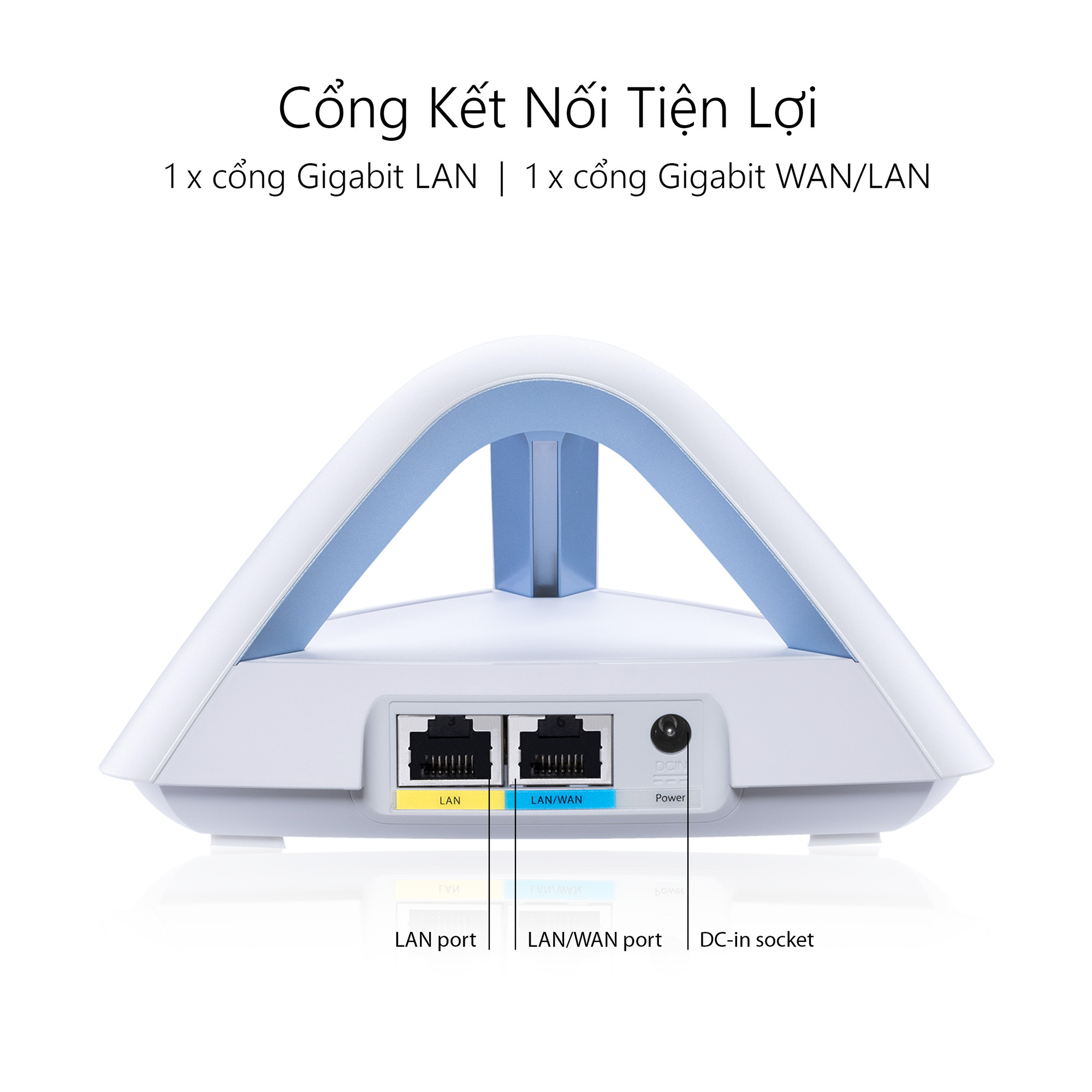 Bộ Phát Wifi Mesh Băng Tần Kép Asus MAP-AC1750 Lyra Trio (1 pack) - Hàng Chính Hãng