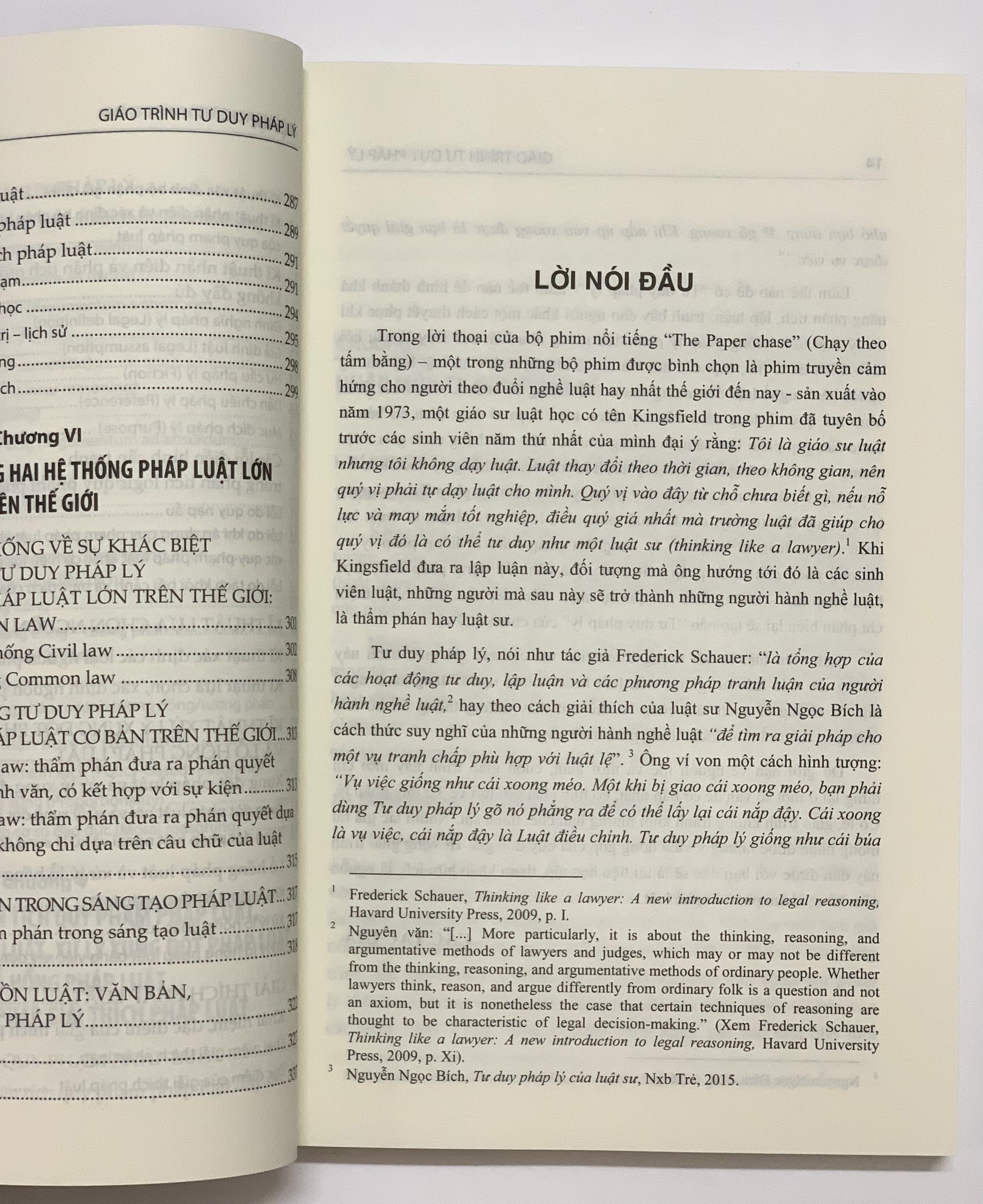 Sách - Giáo trình tư duy pháp lý (Tái bản lần thứ nhất)