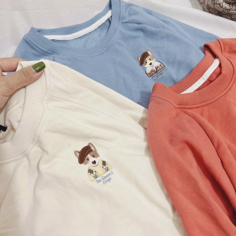 Áo khoác sweater form rộng unisex chất vải nỉ ngoại cao cấp siêu đẹp