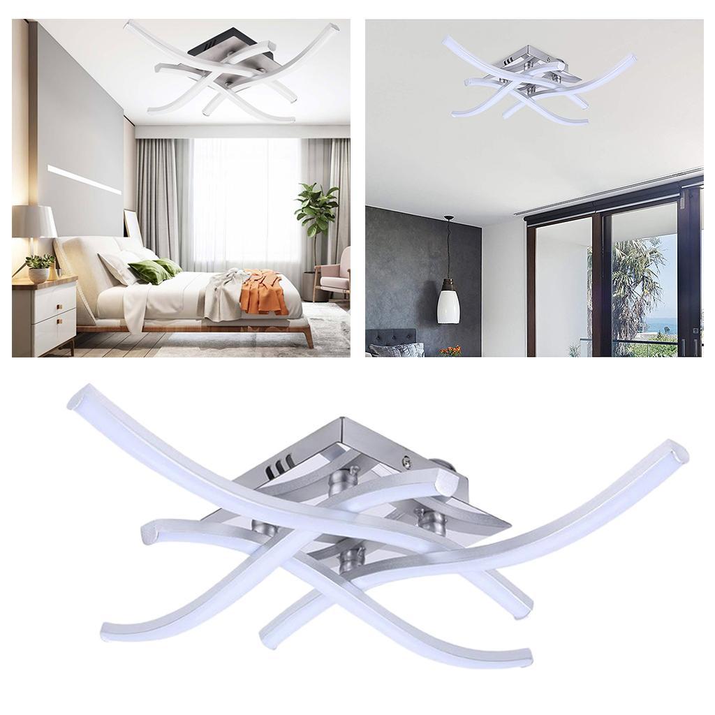 Modern 4-Bar LED Ceiling Light Indoor Kitchen Lamps Lighting Warm White