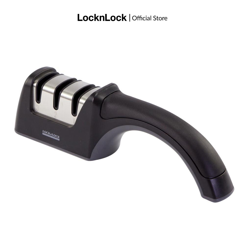 Dụng Cụ Mài Dao 3 Rãnh Lock&amp;Lock CKK112 255 x 53 mm, Hàng Chính Hãng - JoyMall