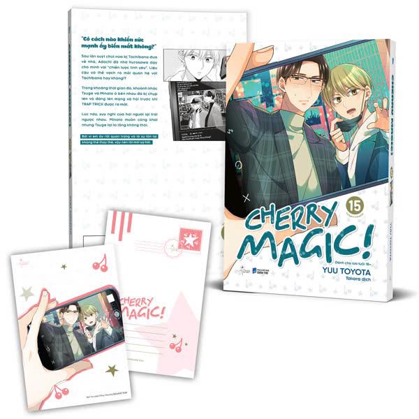 Sách - Cherry Magic - Tập 15 - Tặng Kèm Postcard Bồi 2 Mặt