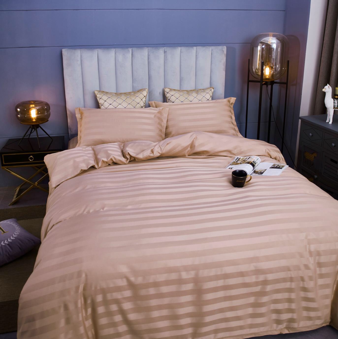 Bộ Chăn Ga Gối Cotton 3F Cao Cấp Mã FF05