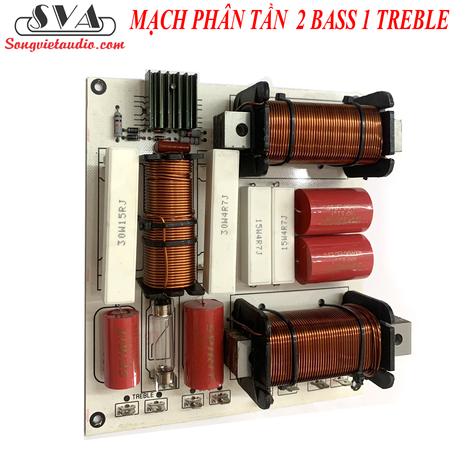 MẠCH PHÂN TẦN FULL ĐÔI 2 BASS 1 TREBLE - CẶP