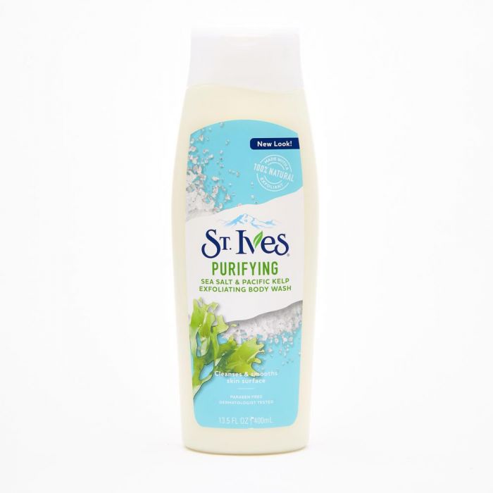 Sữa Tắm Tẩy tế Bào Chết St. Ives Muối Biển Purifying Sea Salt Exfoliating Body Wash 400ml