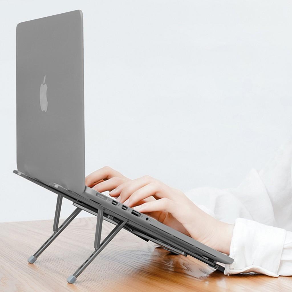 GIÁ ĐỠ TẢN NHIỆT HYPERSTAND FOLDING ALUMIUM DÀNH CHO  MACBOOK/LAPTOP/iPAD - HTU6 - HÀNG CHÍNH HÃNG