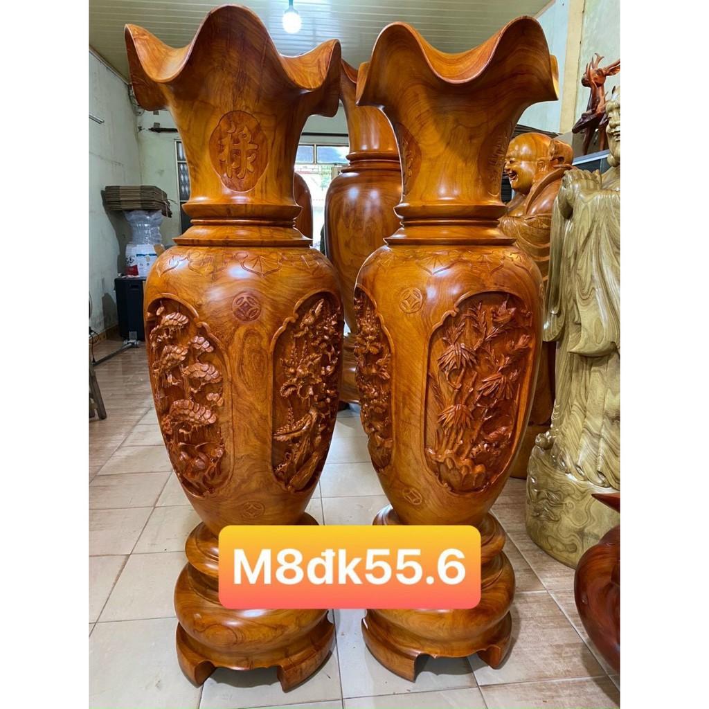 Lộc bình gỗ hương 190cm