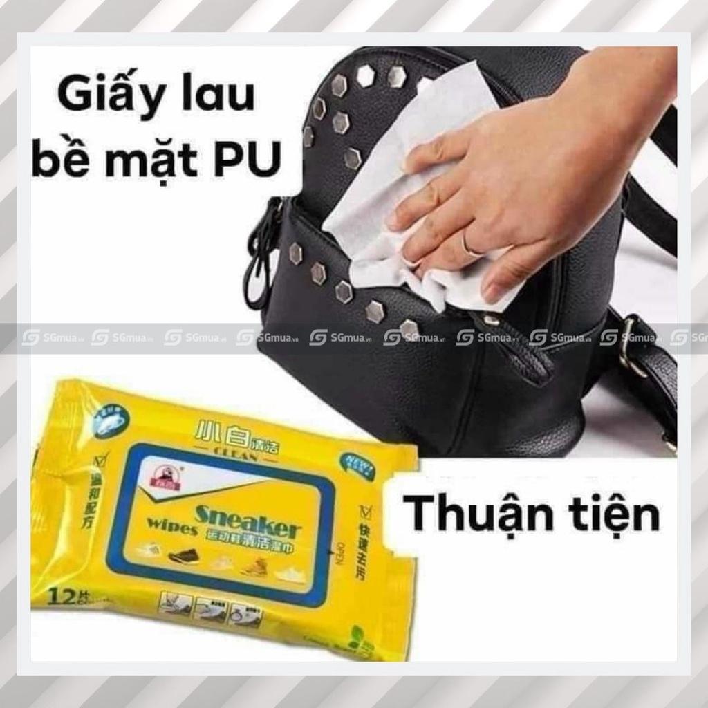 Khăn giấy, khăn lau vệ sinh giày, túi 30 tờ