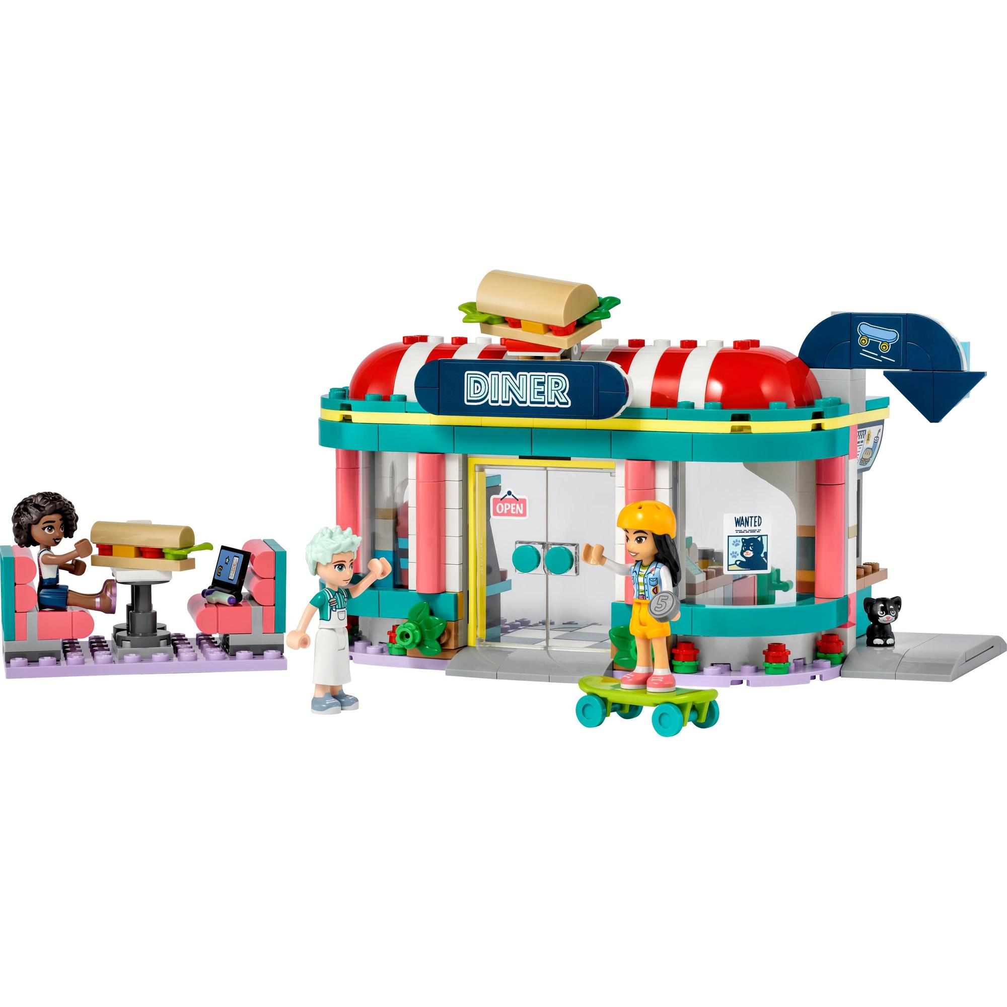 LEGO Friends 41728 Nhà Hàng Trung Tâm Thành Phố HeartLake (346 Chi Tiết)