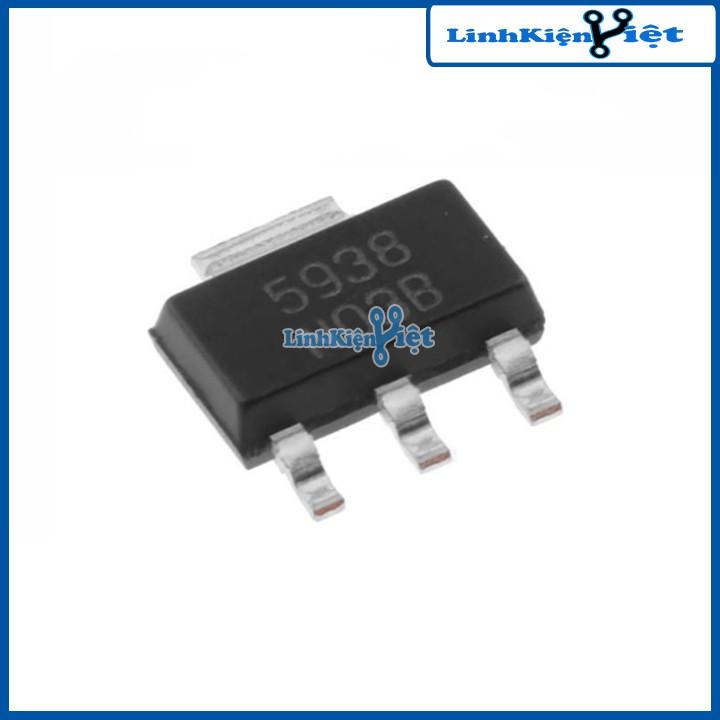 Ic chức năng LM1117 nguồn ADJ 1V2,1V8,2V5,3V3,5V SOT23