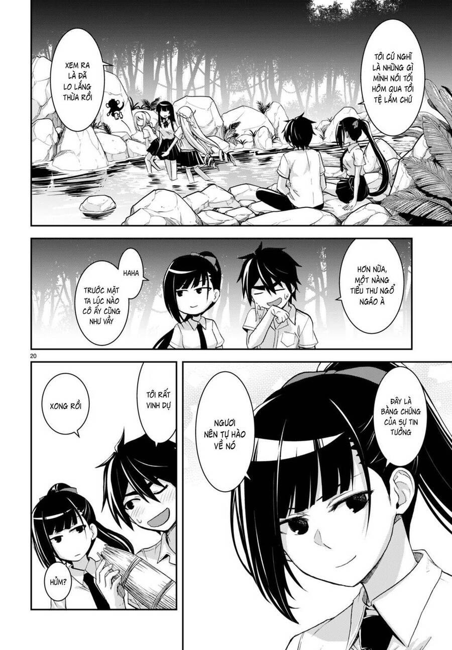 isekai yurutto survival seikatsu: gakkou no minna to isekai no mujintou ni tenishitakedo ore dake chapter 19 20