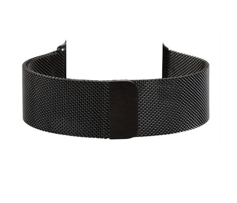 Dây đeo dành cho Apple Watch Milanese Loop màu đen series 1.2.3.4
