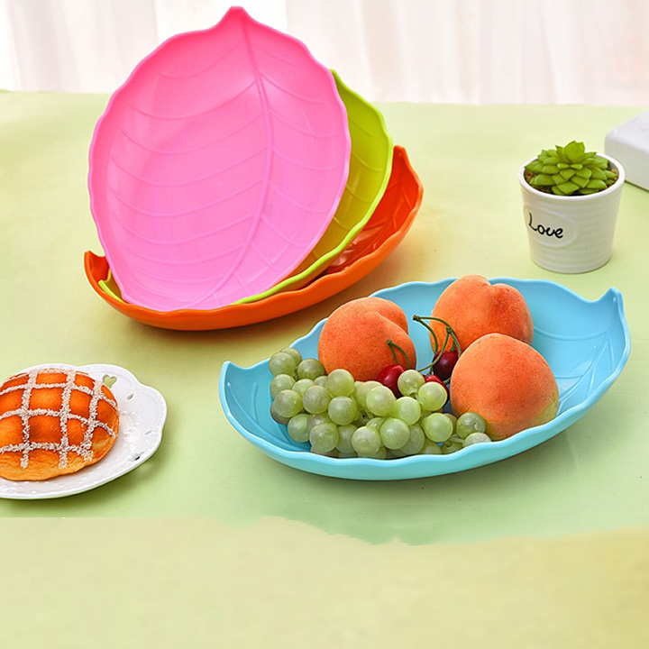 Đĩa đựng hoa quả Chiếc lá