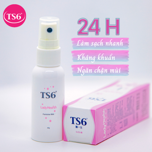 Xịt phụ khoa kháng khuẩn cao cấp cho vùng kín TS6