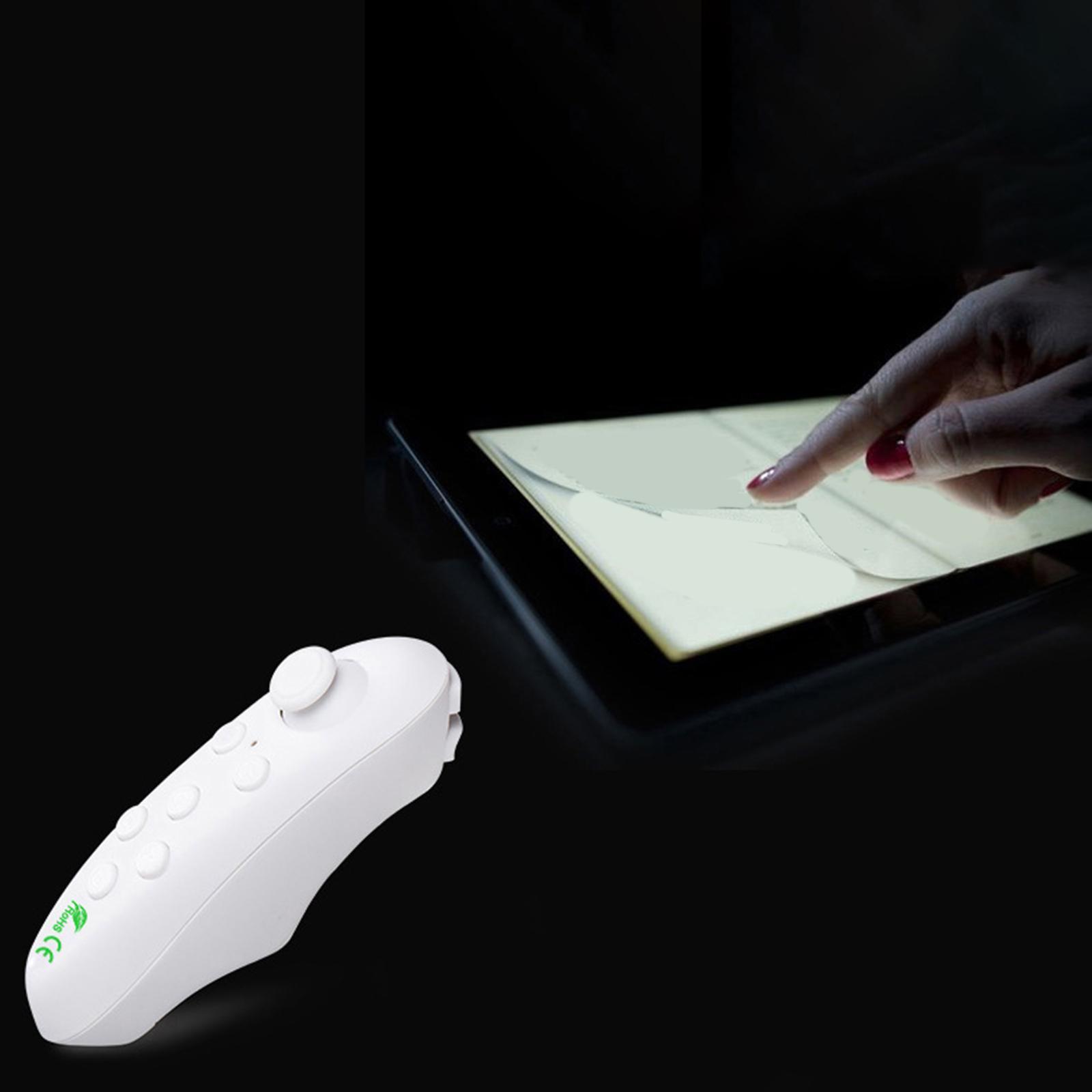 Mini Game Joystick Gamepad Remote For Film Selfie Mouse Tablet Laptop white