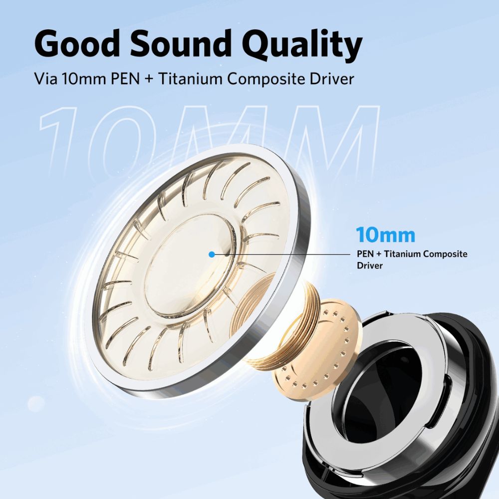 Tai nghe Bluetooth EarFun Air Mini 2 True Wireless - hàng nhập khẩu