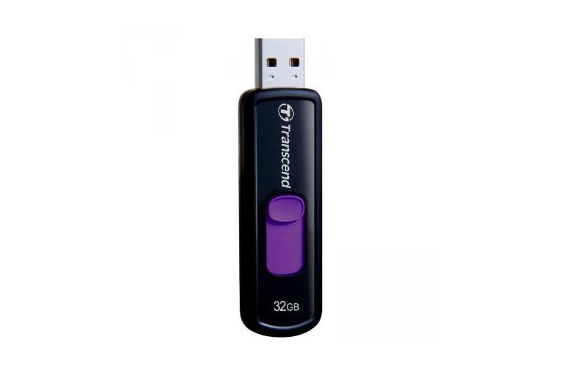 USB 3.1 32 GB Transcend JetFlash 760 Đen Tím - Hàng chính hãng - Hàng chính hãng