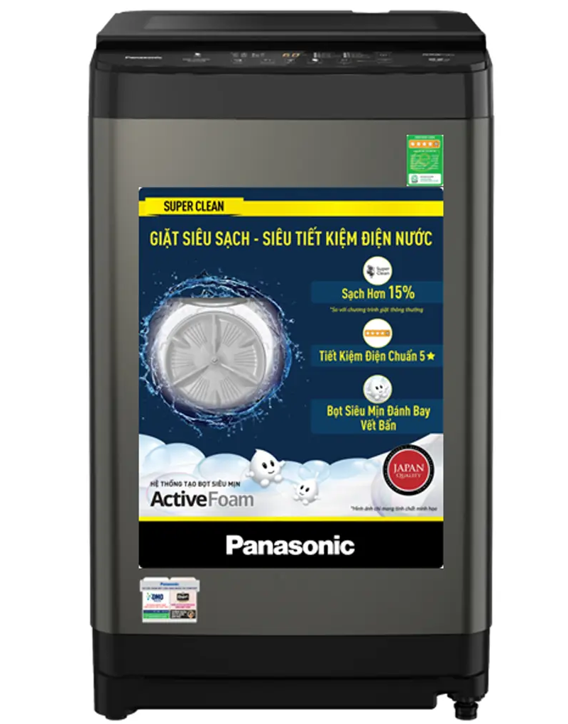 Máy giặt Panasonic cửa trên 8,2 kg NA-F82Y01DRV - Miễn phí lắp đặt - Hàng chính hãng
