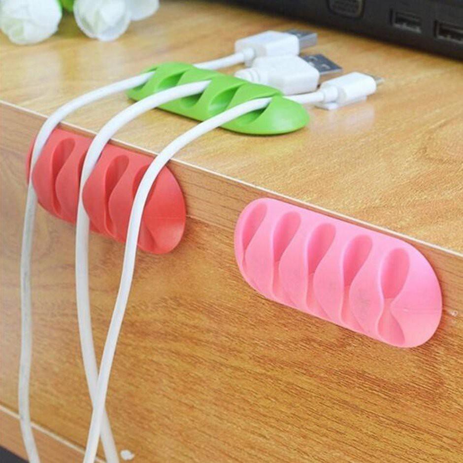 Kẹp Giữ Dây Cáp 5 Lỗ Tiện Lợi