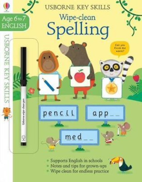 Sách tẩy xóa tiếng Anh - Wipe-clean Spelling 6-7