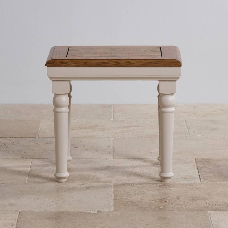 Ghế Trang Điểm Shay Gỗ Sồi Ibie BCVSHAO - Trắng (45 x 40 cm)