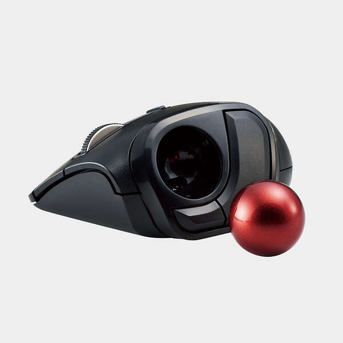 Chuột Trackball bi đỏ không dây yên tĩnh ELECOM M-MT1DRSBK - Hàng chính hãng