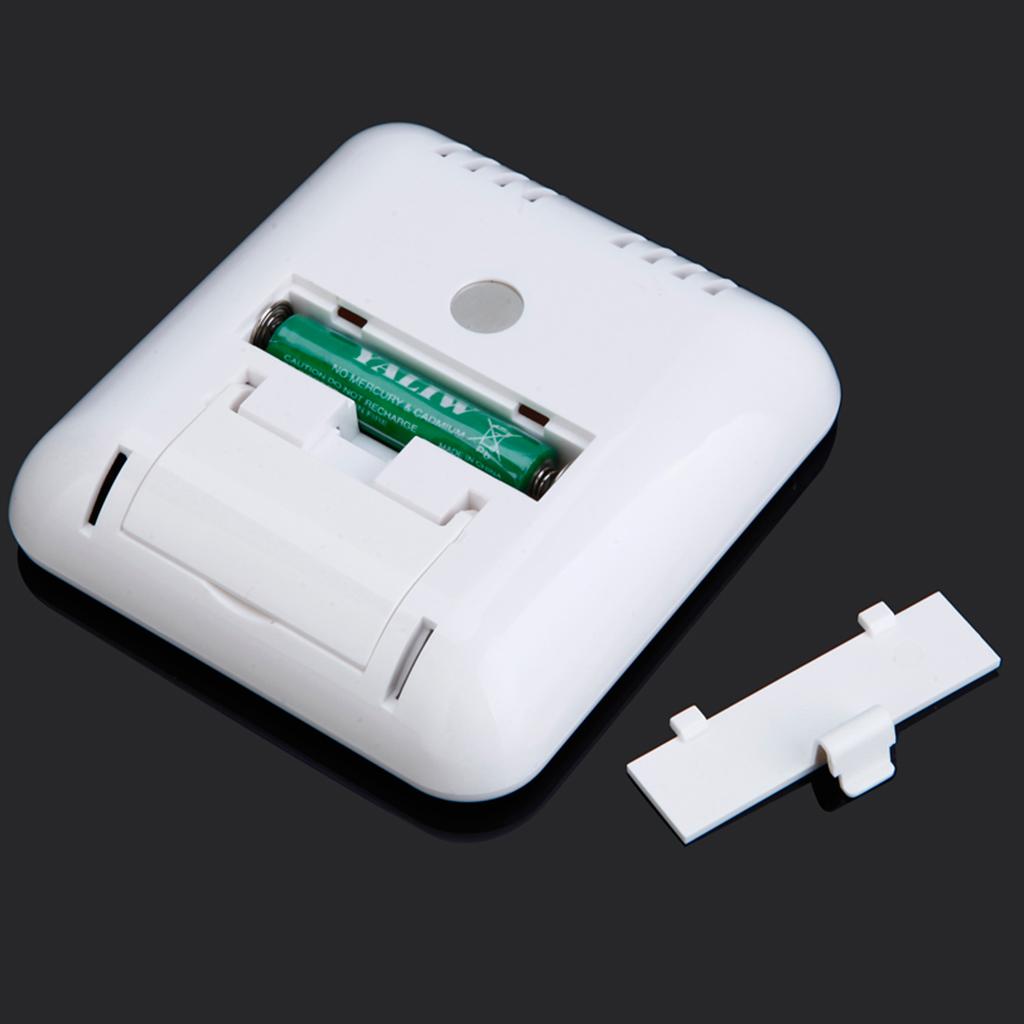 2x Easy to Read Refrigerator Freezer Thermometer High And Low Temperature Alarm