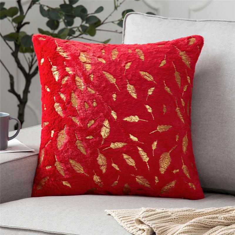 ChristmasDecorative Đệm Nhà Sang Trọng Gối Ga Giường Áo Gối Nằm Gối Trên Xe Ô Tô Trang Trí Sofa Gối