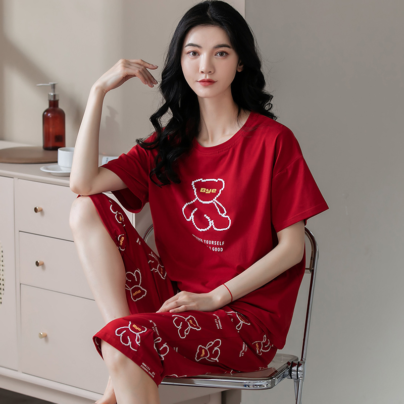 Quần áo mặc nhà cotton 5557