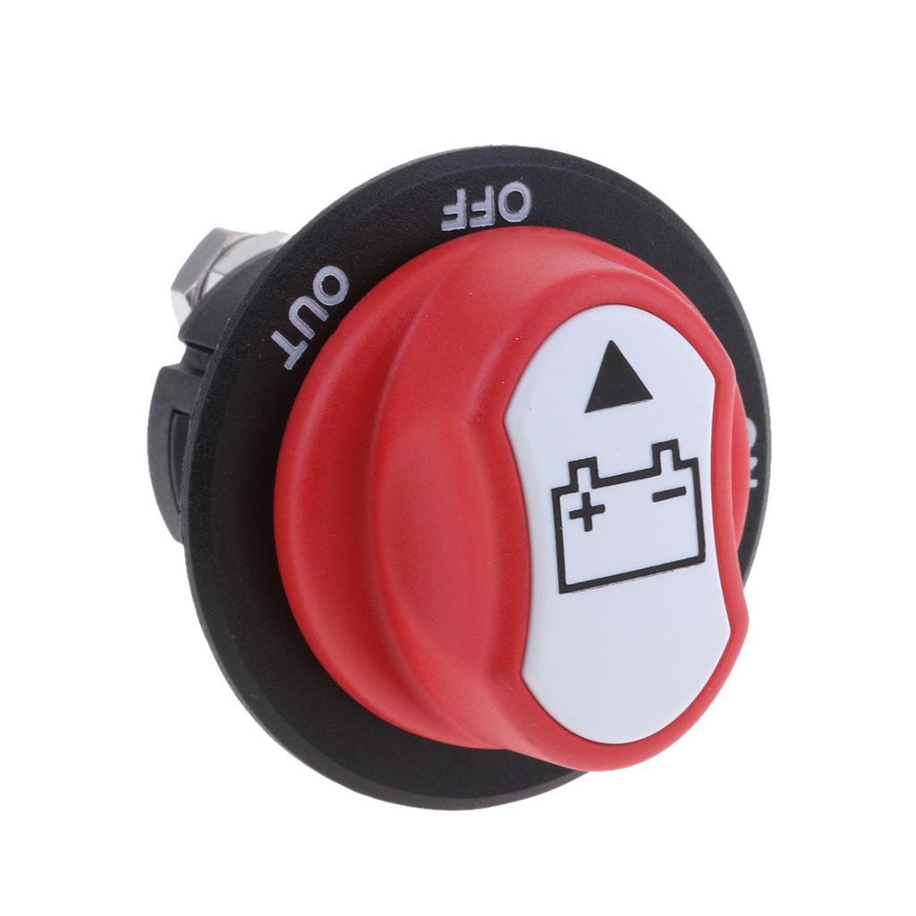 Battery Power Cut Off Switch Isolator for Marine Boat Car Vehicle 50A