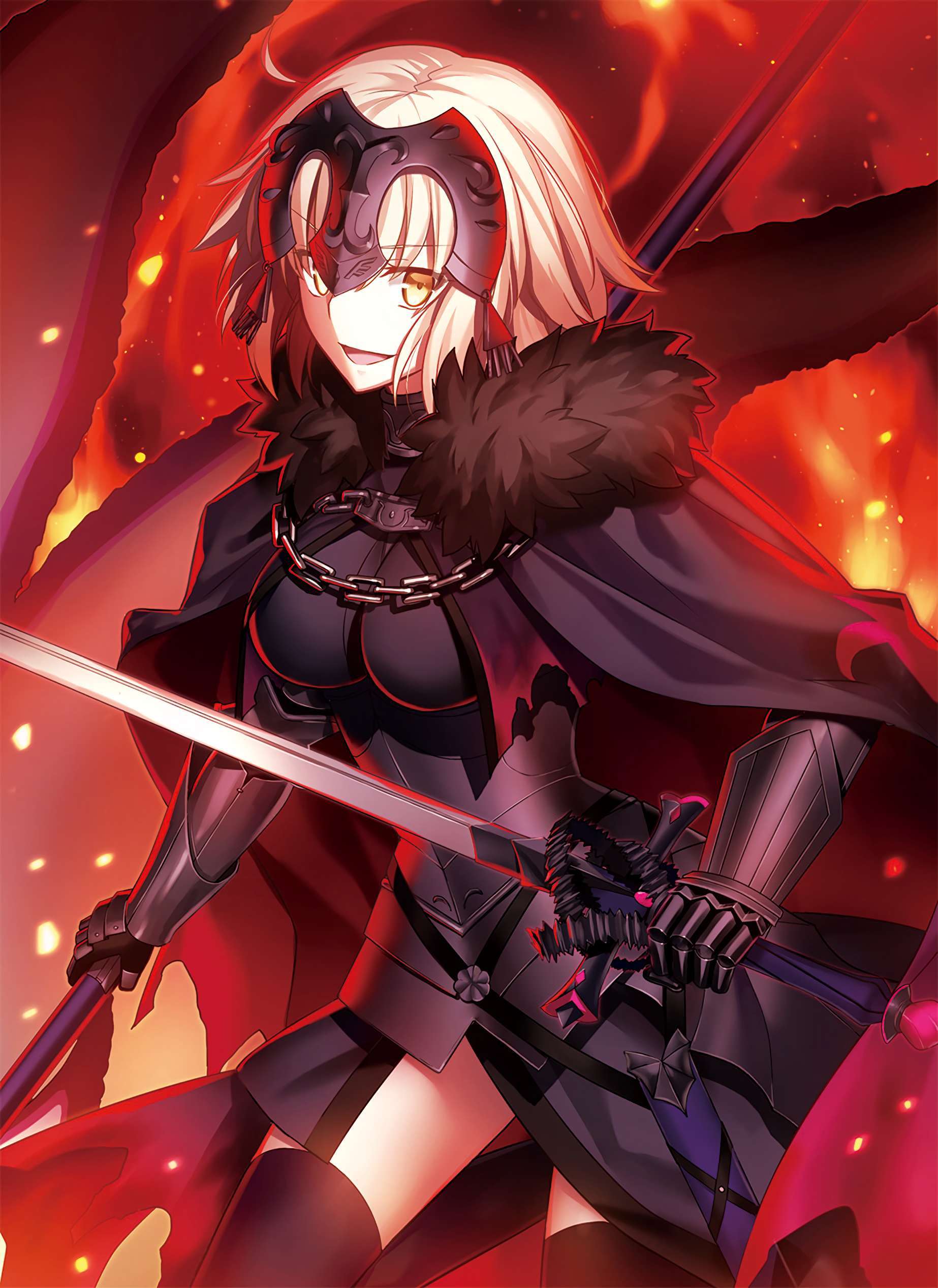 Tranh Poster SET 3 tấm Fate/Stay Night ANIME MANGA 21cmx30cm ảnh khác nhau