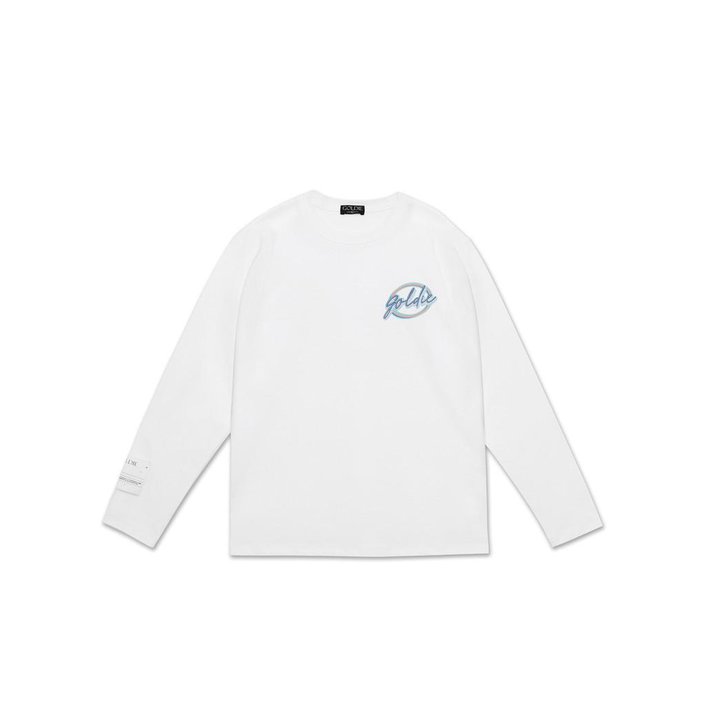 Áo thun dài tay 'GOLDIE BRUSH' 100% cotton 2 chiều