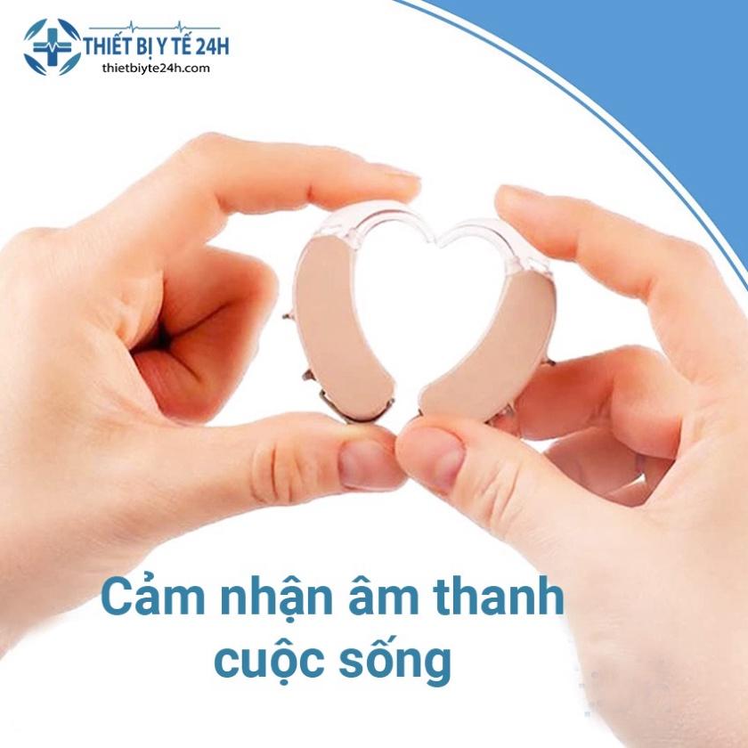 Máy Trợ Thính - Tai Nghe Trợ Thính Cho Người Già Beurer HA50, Khuếch Đại Âm Thanh 40dB, Trọng Lượng Siêu Nhỏ