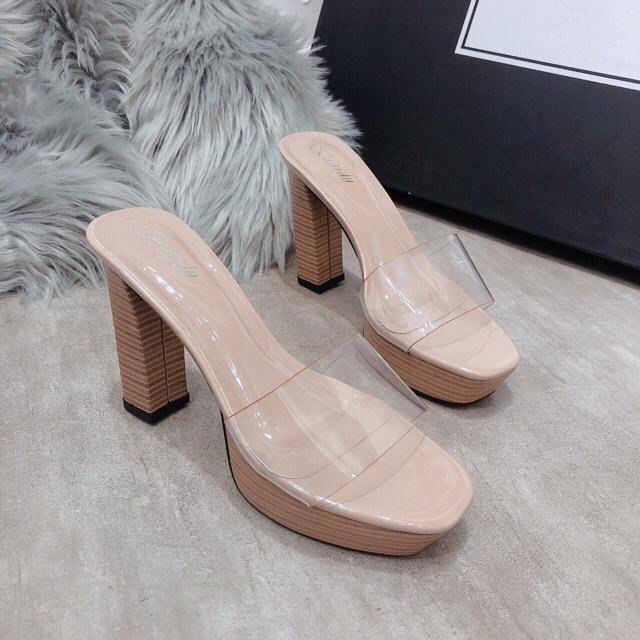 - Dép đúp gỗ quai meca