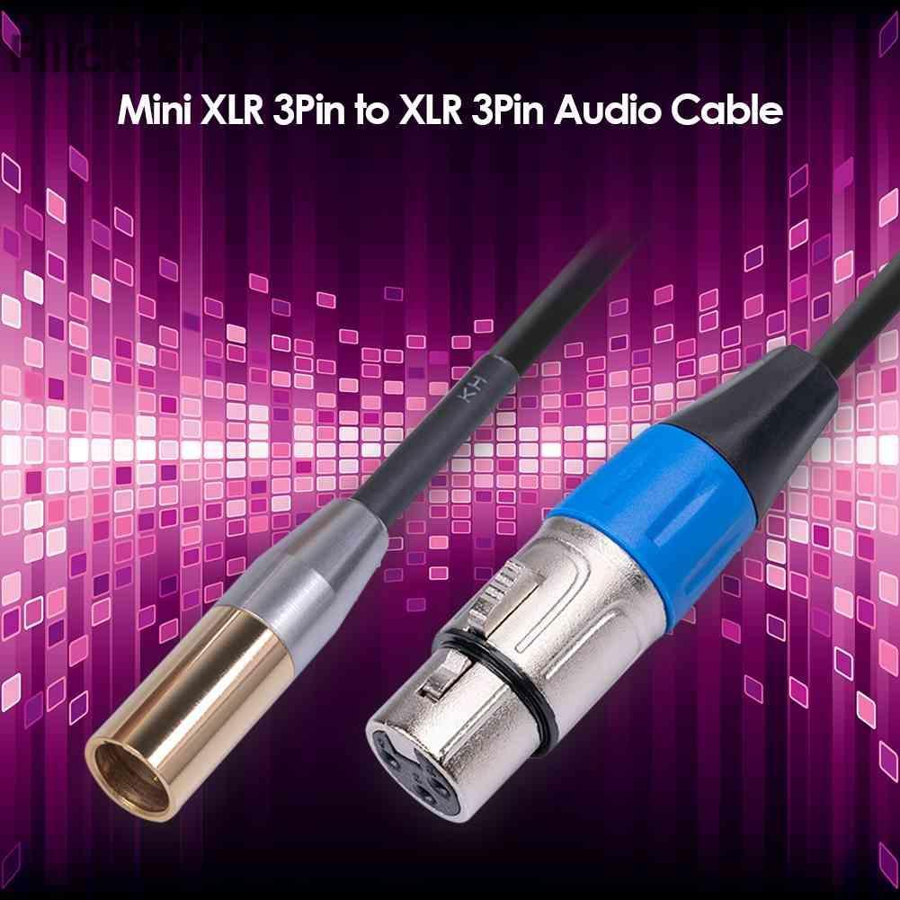 Cáp Chuyển Đổi XK101K18 Mini XLR Đực Sang XLR Cái Cho Máy Ảnh