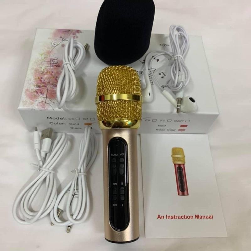 Mic C11 nâng cấp thế hệ mới nhất 2020 Tặng Kèm Dây Live chế và 2 tai nghe (bảo hành 12 tháng)