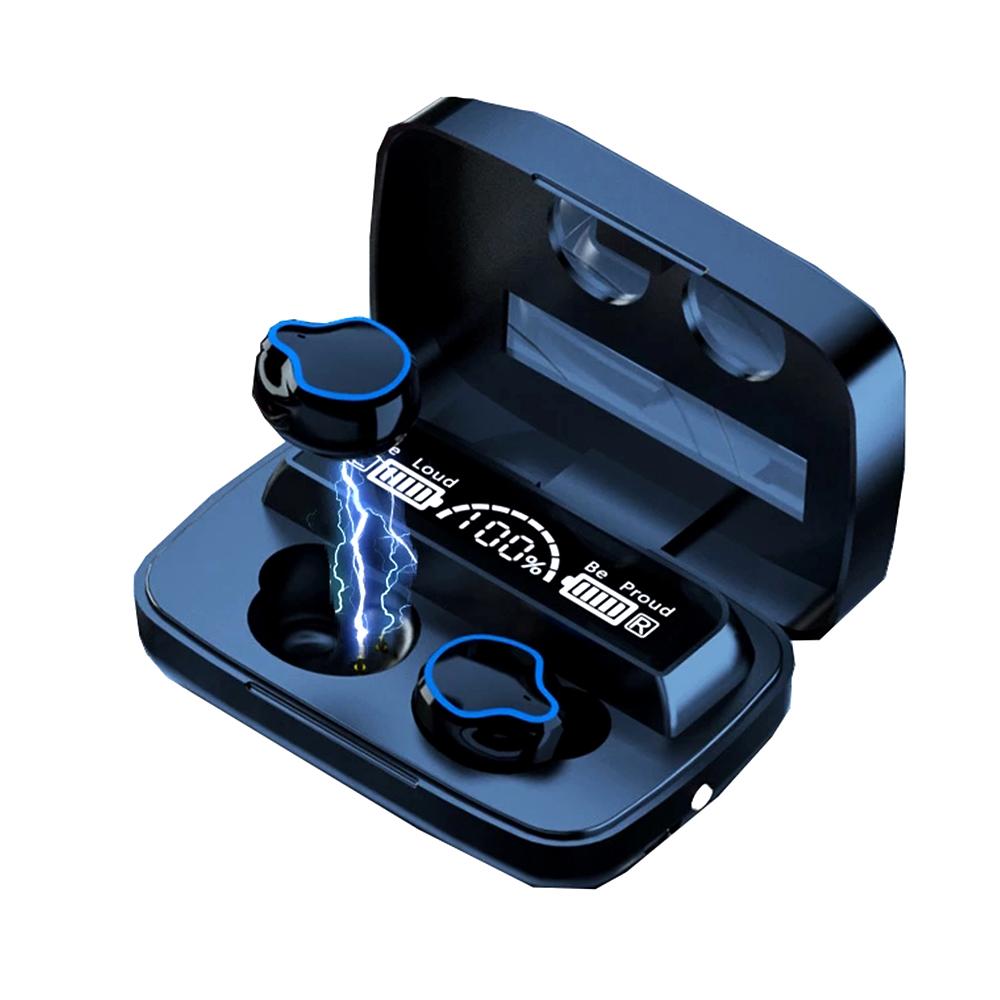 M9 TWS BT5.1 Wireless Earphones Sports Headset LED Display 9D Noise Reduction Touch Control Voice Control IPX7