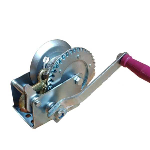 Tời Quay Tay 800 LBS Tải Trọng 320 Kg Có Cáp Móc 8 Mét
