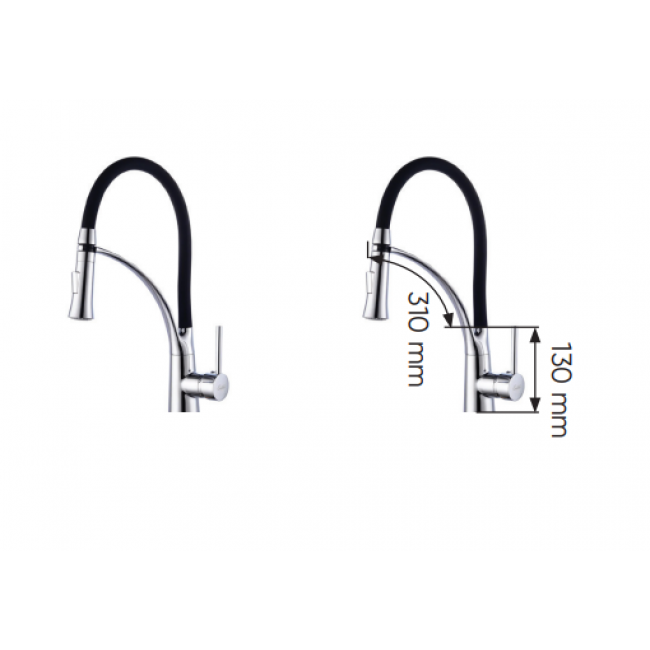 VÒI RỬA KAFF KF-FC9103. Hàng Chính Hãng