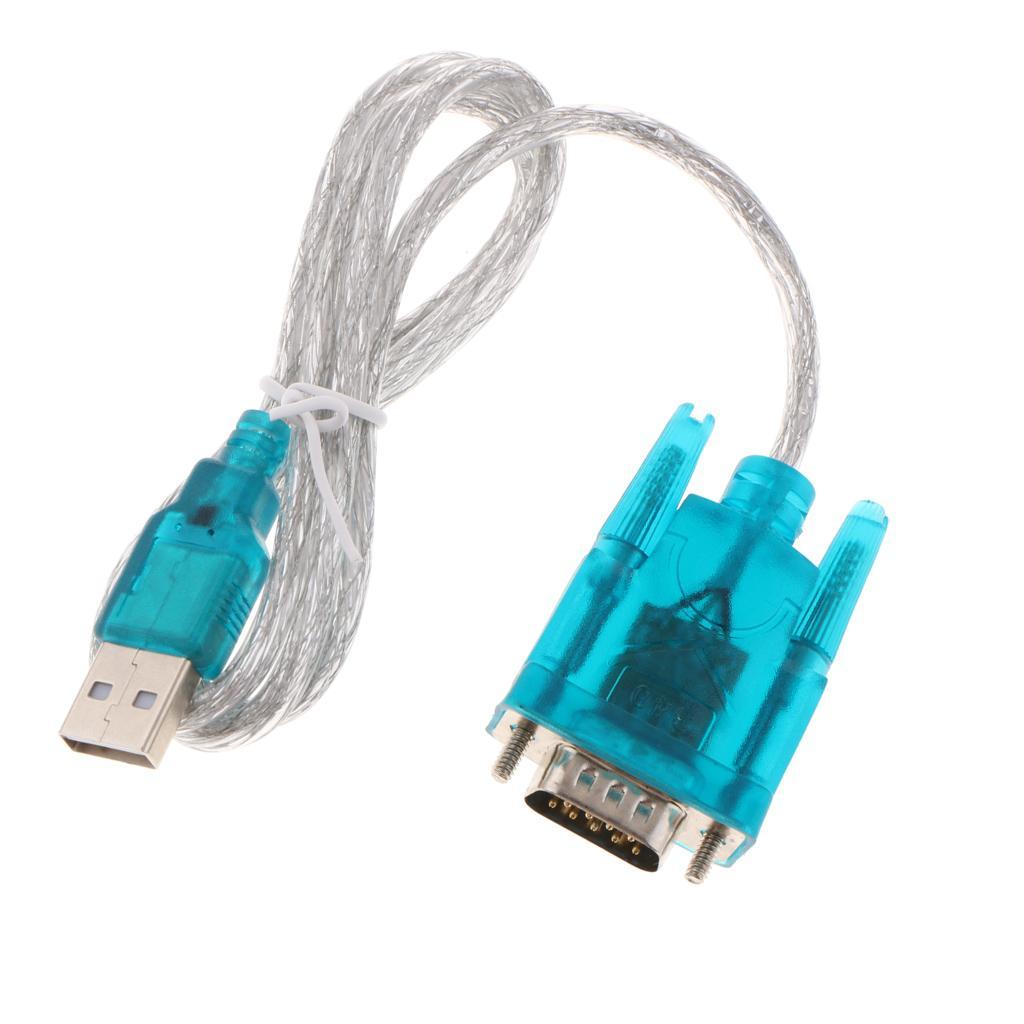 USB to RS232 Serial Port 9 Pin DB9 Cable Serial COM Port Adapter Convertor
