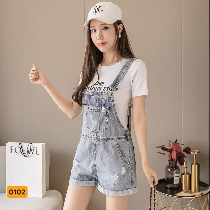 Quần yếm nữ Julido Store, mẫu yếm ngắn theo xu hướng mới nhất MS102