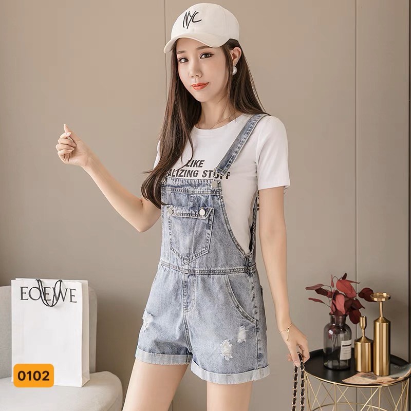 Yếm Jean Nữ Thương Hiệu Chandi, Yếm Nữ Quần cao cấp mẫu mới hot trend mã NT338