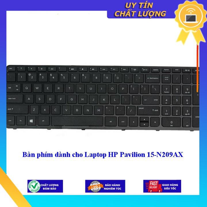 Bàn phím dùng cho Laptop HP Pavilion 15-N209AX - Hàng Nhập Khẩu New Seal
