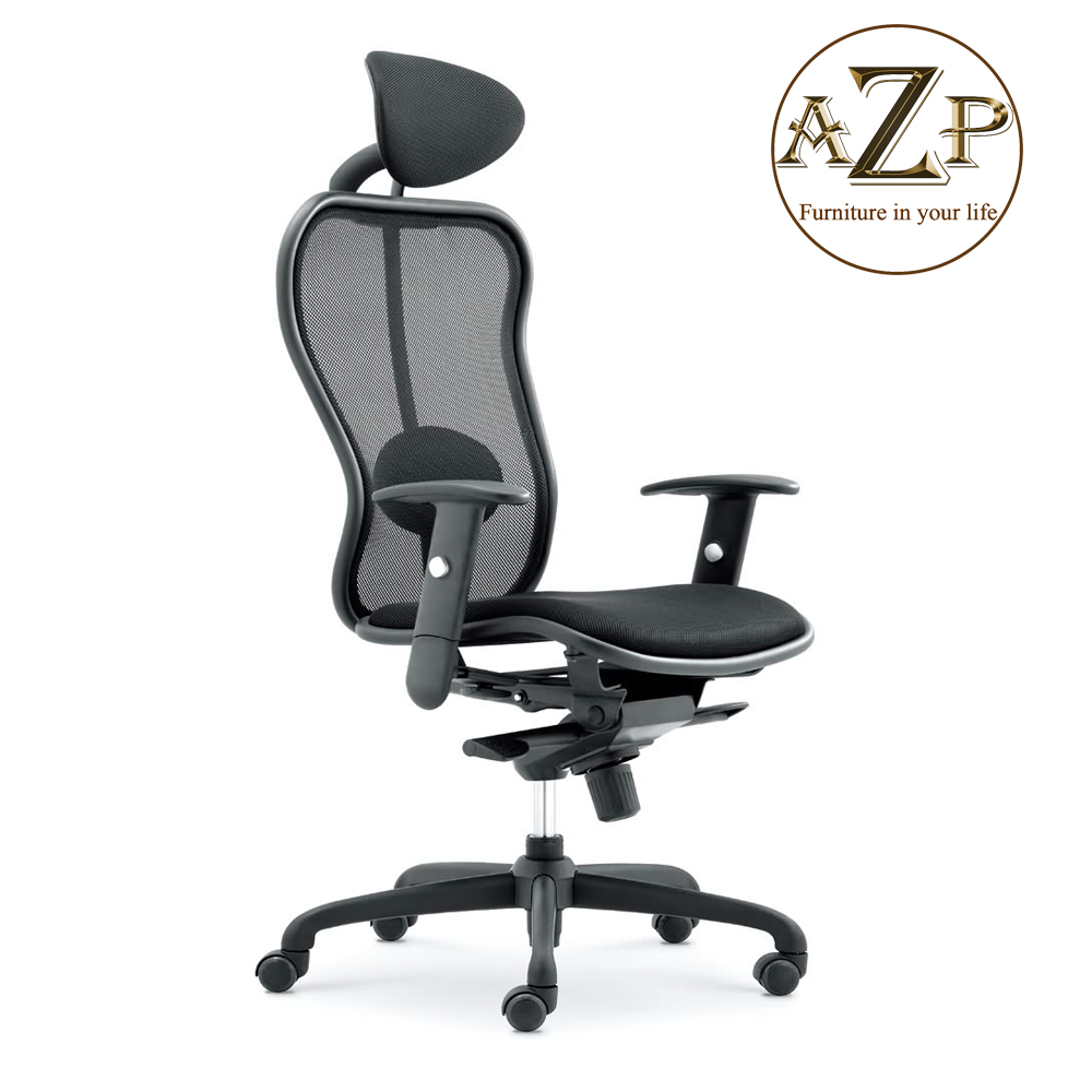 Ghế Giám Đốc, Ghế Văn Phòng Khung Thép 100% AZP FURNITURE Ergonomic AZP-985 Phân Khúc Cao Cấp - Best Choice Hỗ trợ Lưng